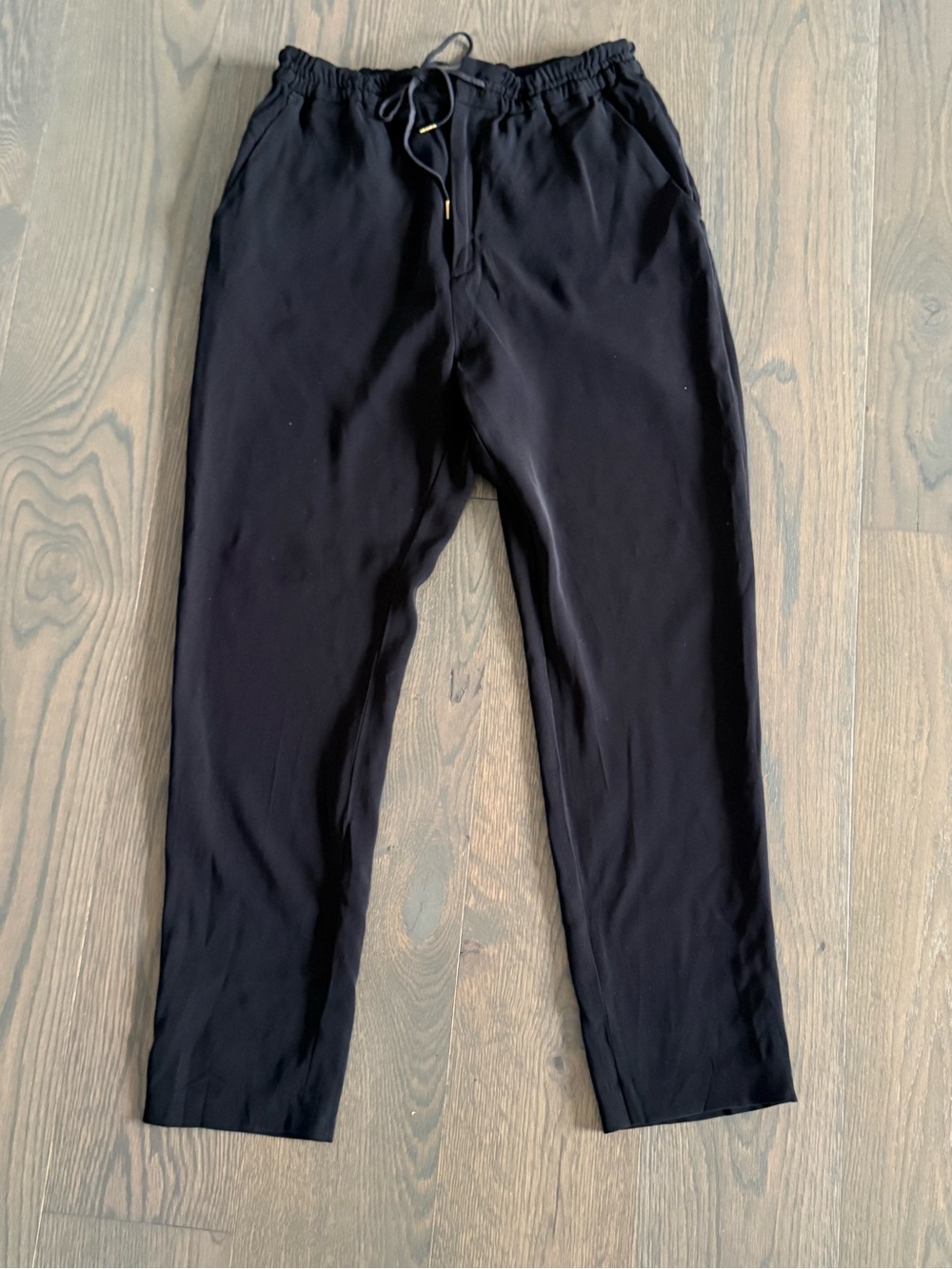 L’ESSAGE by Journal Standard Black Drawstring Pants - Casual Comfort